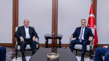 Dışişleri Bakanı Fidan, Hamas heyetiyle görüştü