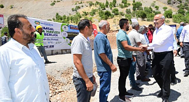 Çiftçinin yüzünü güldüren sulama yatırımı