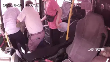 Şoförün hızlı müdahalesi hayat kurtardı