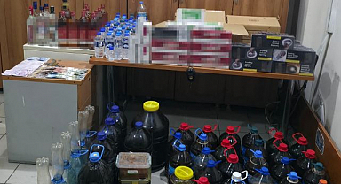 Bal, sigara, alkol… Hepsi aynı evden çıktı!