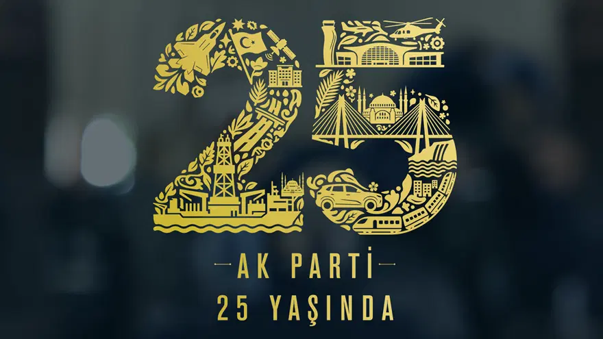 AK Parti 25'inci yaşını kutluyor. Bahçeli'den özel çelenk