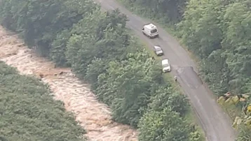 Giresun'da anne ile iki kızı sel sularına kapıldı