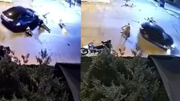 Kazadan sonra yaralıları ezerek kaçtı