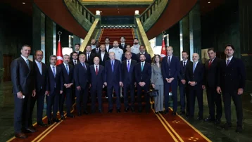 Cumhurbaşkanı Erdoğan Süper Lig'in yeni ekiplerini kabul etti