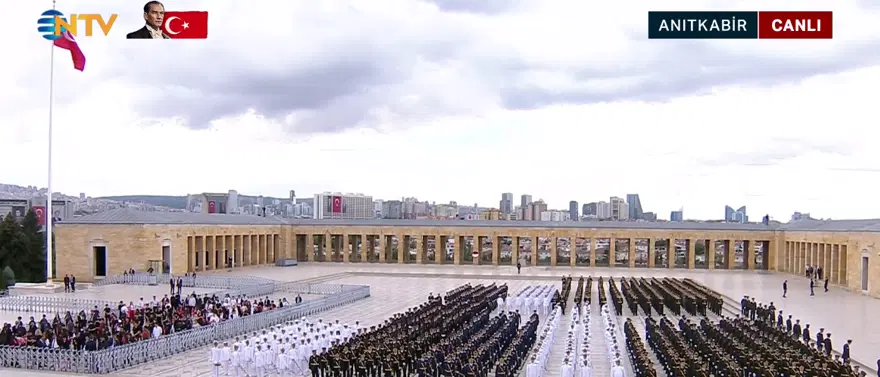 Büyük Zafer'in 104. yıl dönümü. Devlet erkanı Anıtkabir'de 1