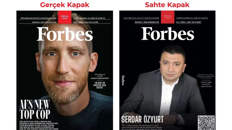 SAHTE FOTOĞRAFI PAYLAŞIP "FORBES'A KAPAK OLDUM" DEMİŞTİ 4