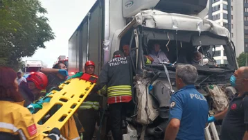 Ordu'da kamyon zincirleme kazaya neden oldu: 4 yaralı
