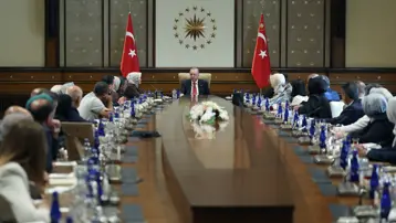 Kahramanmaraş'taki okul saldırısı. Erdoğan hayatını kaybeden öğrencilerin ailelerini kabul etti
