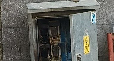 Patlayan trafo yürekleri ağza getirdi