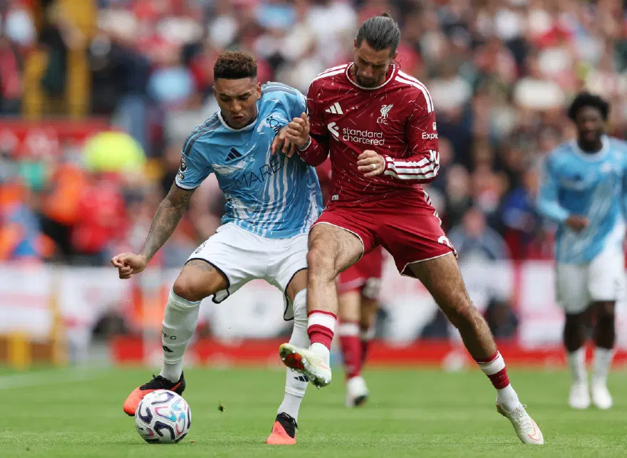 Fenerbahçe'nin rakibi Liverpool kazanamıyor. Nottingham'a karşı 1 puan son anda geldi 3