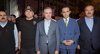 Vali Aydın Baruş; Yangın kontrol altında