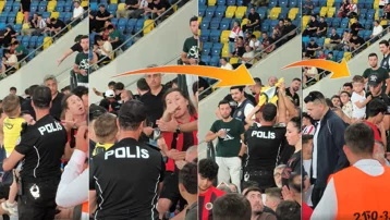 Minik taraftarın formasını zorla çıkarttırdı. Tribün zorbasına gözaltı kararı
