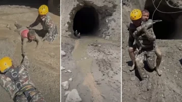 Nepal'de sel felaketi. 100’den fazla kişi tünelde mahsur kaldı