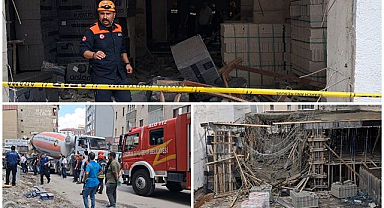 Erzurum'da inşaatta göçük: Yaralılar var…