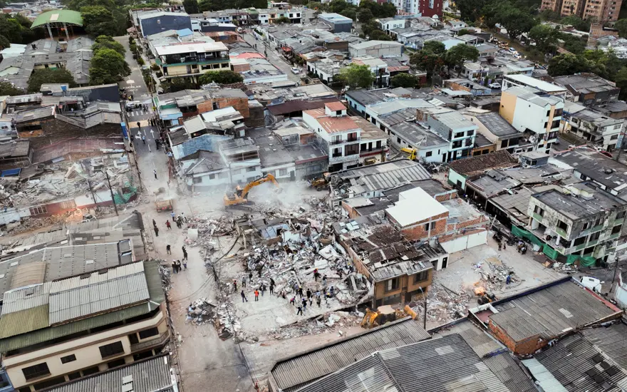 Kolombiya'da 7,4'lük deprem. Can kaybı artıyor 1