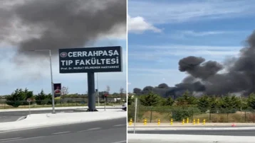 Cerrahpaşa Tıp Fakültesi Prof. Dr. Murat Dilmener Hastanesi'nde yangın
