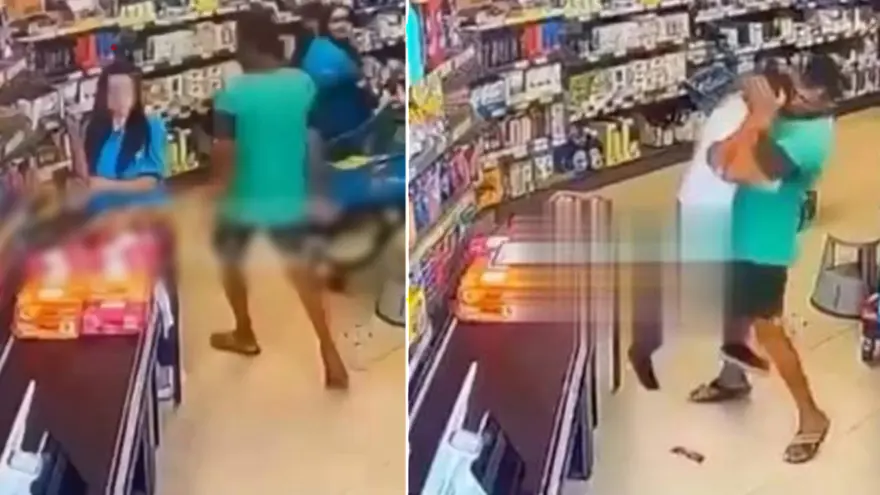 Mersin'de markette vahşet! Köşede yakaladı, yumruklayıp yere fırlattı. Küçük çocuğun sağlık durumu nasıl?