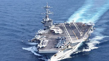 ABD uçak gemisi George Washington Orta Doğu'ya ulaştı