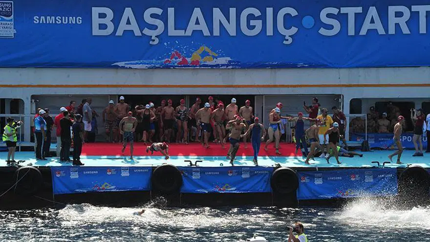 Rus yüzücü karaya çıkmamıştı. 38. Boğaziçi Kıtalararası Yüzme Yarışı'nda yeni önlemler