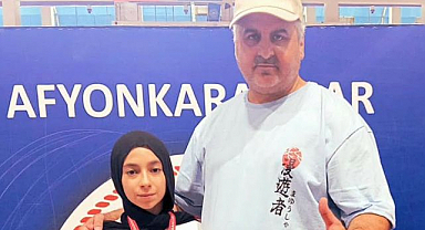 Genç sporcu Türkiye üçüncüsü oldu