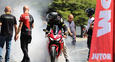 Ergan Motofest’te drag heyecanı