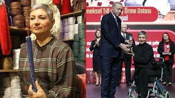 Depremde çocukları ve eşi öldü, engelli kaldı. Azmiyle "Yaşayan insan hazinesi" oldu