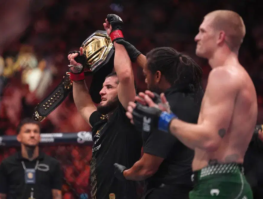 UFC'de bu sabah rekor kırıldı. Islam Makhachev - Ian Garry dövüşünde tarihe geçen galibiyet 1