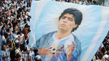 Arjantinliler Maradona'yı unutmadı