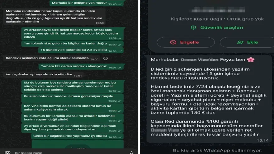 WHATSAPP YAZIŞMALARI ORTAYA ÇIKTI 6