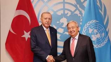 Cumhurbaşkanı Erdoğan ABD'de diplomasi trafiğini sürdürüyor