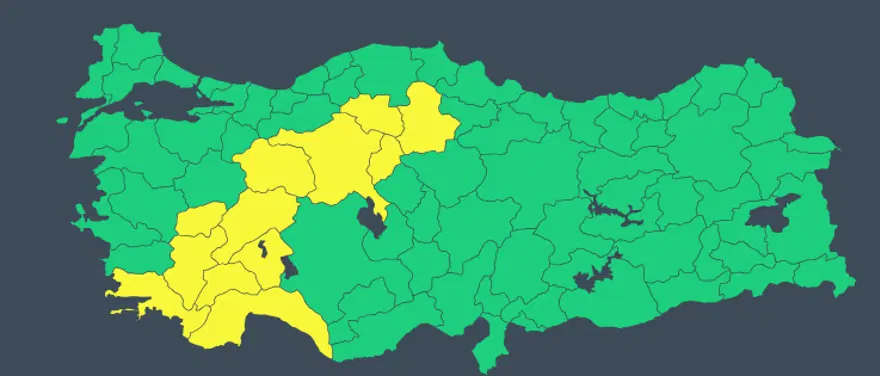 12 İL İÇİN SARI KOD 1