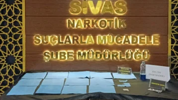 Sivas’ta uyuşturucu operasyonu. Kağıda emdirmişler