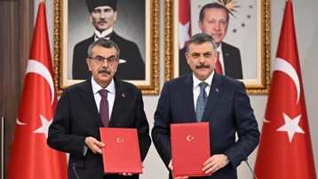 Okul güvenliği protokolü imzalandı. Bakan Tekin: Tüm çalışmalarımızı güvenli okul iklimi için yaptık