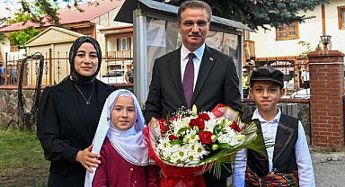 Vali Baruş Olur'da