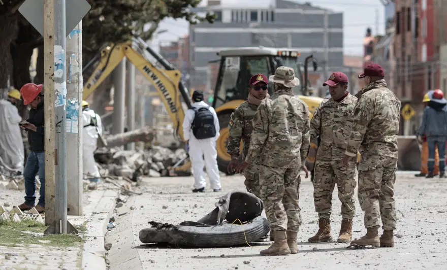Bolivya'da kışlada patlama. 2 ölü, 81 yaralı 2