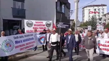 Edirne'de, Mora katliamının 205’inci yılında Yunanistan Konsolosluğuna siyah çelenk bırakıldı
