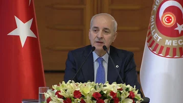 TBMM Başkanı Kurtulmuş: Terörsüz Türkiye yasasının uygulanması için örgüt silah bırakmalı