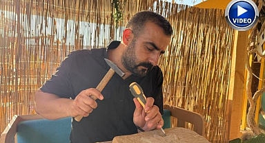 Karabağ’dan gelen taşa zafer nakşı