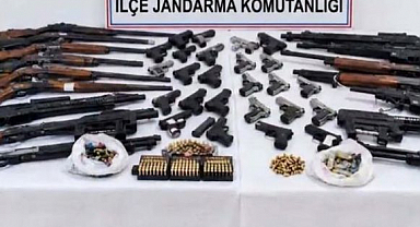 Silah kaçakçılığına büyük darbe!