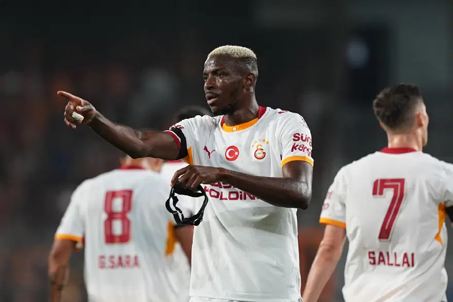 Galatasaray'da Victor Osimhen'den müthiş seri 1