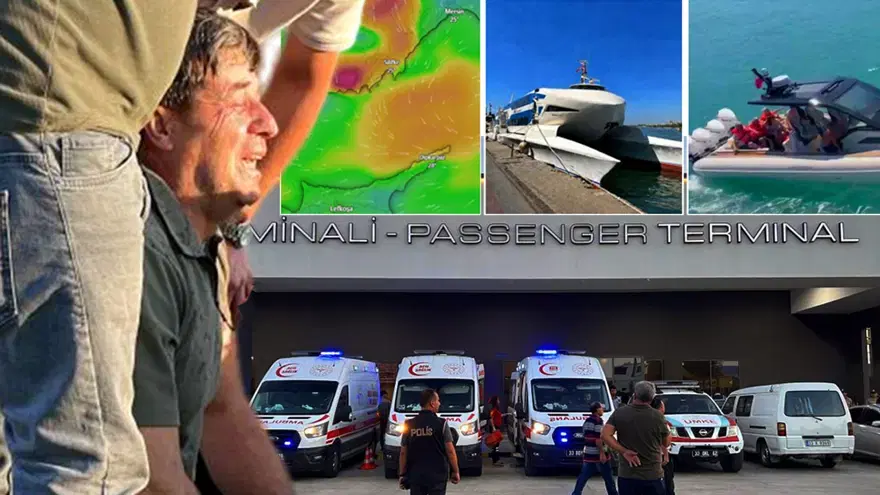 Girne'deki feribot faciasında can pazarını anlattı: "Gövdesi içeride, başı dışarıda kaldı"