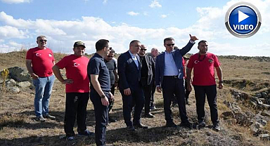 Macera Off-Road Ekibi ve Vali Baruş Bayrak Tepe'de