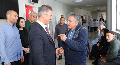 Erzurum İl Sağlık Müdürü Meral sahaya indi