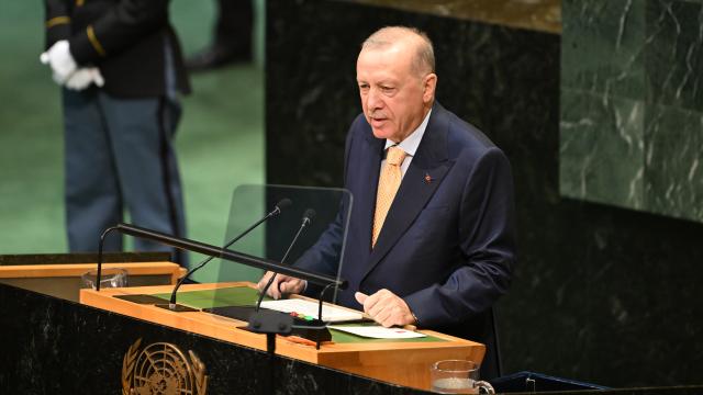 Cumhurbaşkanı Erdoğan BM kürsüsünden 16'ncı kez dünyaya seslendi