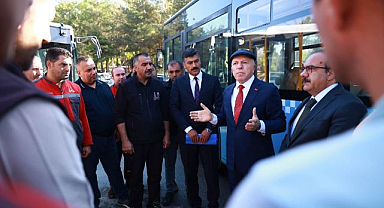 Başkan Sekmen'den şoför esnafına ziyaret