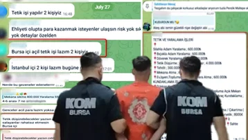 Çetelerden Telegram'da tarife paylaşımı: "Yaralama 600 bin, tehdit 300 bin lira"
