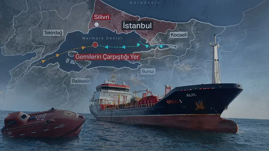 Silivri'de umutlu bekleyiş: Tuğberk İmamoğlu gemisindeki mürettebat için çalışmalar devam ediyor