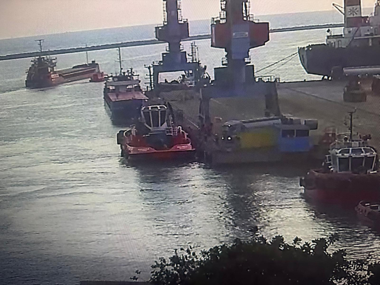 Silivri'de batan geminin İskenderun'dan çıkış görüntüsüne ulaşıldı