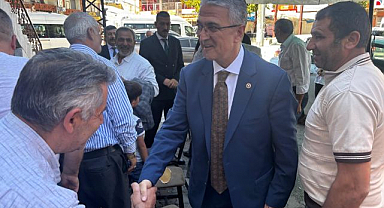 MHP'li Aydın'dan güney ilçelerine ziyaret turu