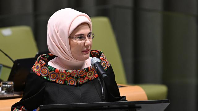 Emine Erdoğan'dan New York'taki ikinci gün faaliyetlerine ilişkin paylaşım